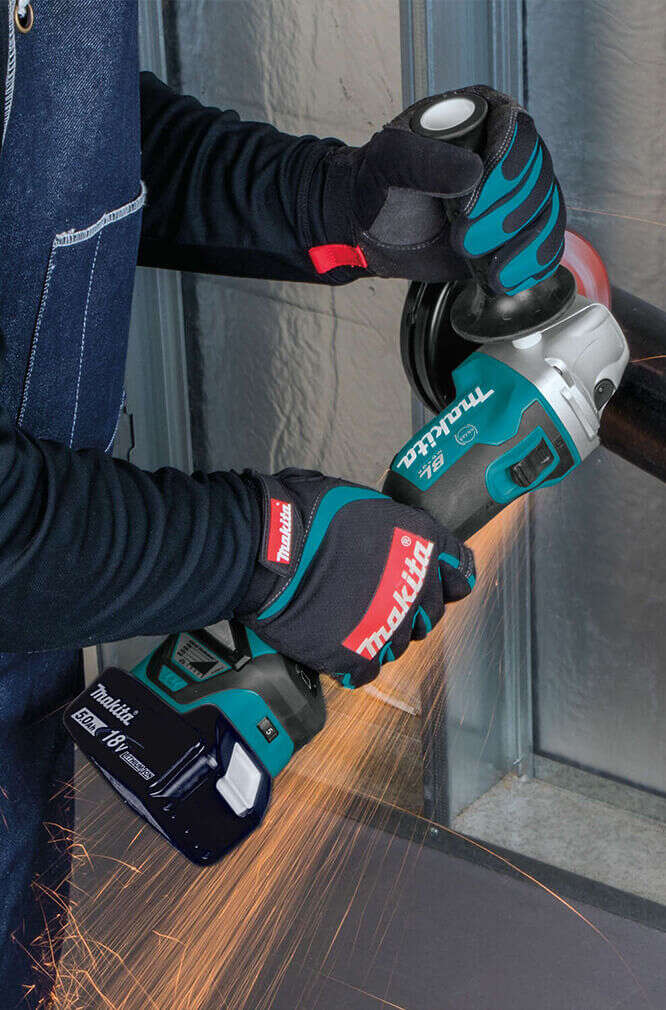 makita winkelschleifer hand rohr handwerken